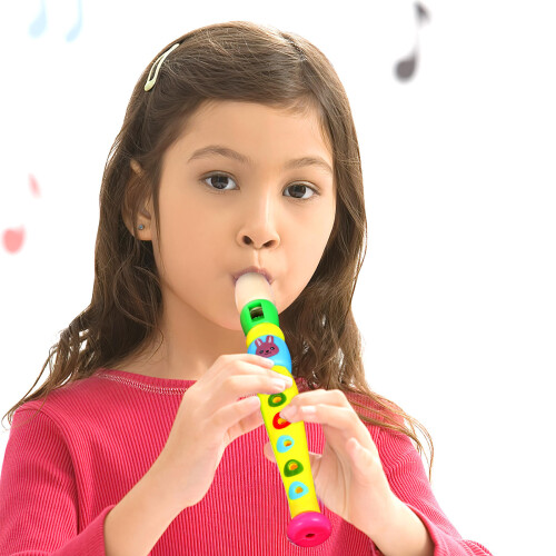 Colourful Recorder Flutes Plastic 4pcs 2