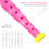 Colourful Recorder Flutes Plastic 4pcs 7