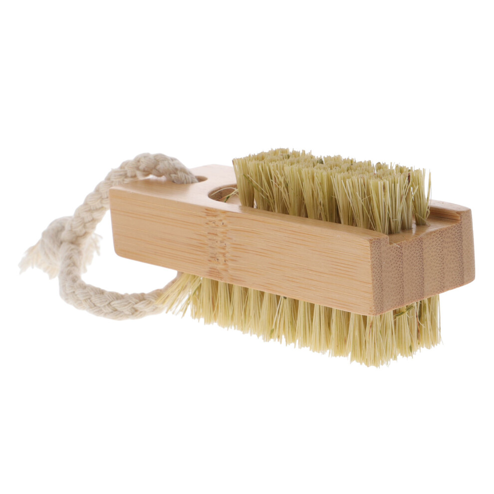 Totority Nail Scrub Brush Nail Cleaner Brush Wood Nail Brush Portable Nail