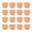 Khaki Wood Hole Caps, Versatile Use, Easy Replacement, 50pcs 9