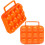 Raindrops 2 Pcs Basket Portable Egg Carton Grid Travel 6