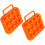 Raindrops 2 Pcs Basket Portable Egg Carton Grid Travel 4