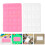 2 Pcs Brick Mold Mini Small Bricks Sand Table Ladder Blue Pink 10