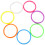 Raindrops 14pcs Green Plastic Bangle Bracelets For Everyday Wear 9
