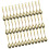 Plastic Serving Utensils Golden 100pcs 1