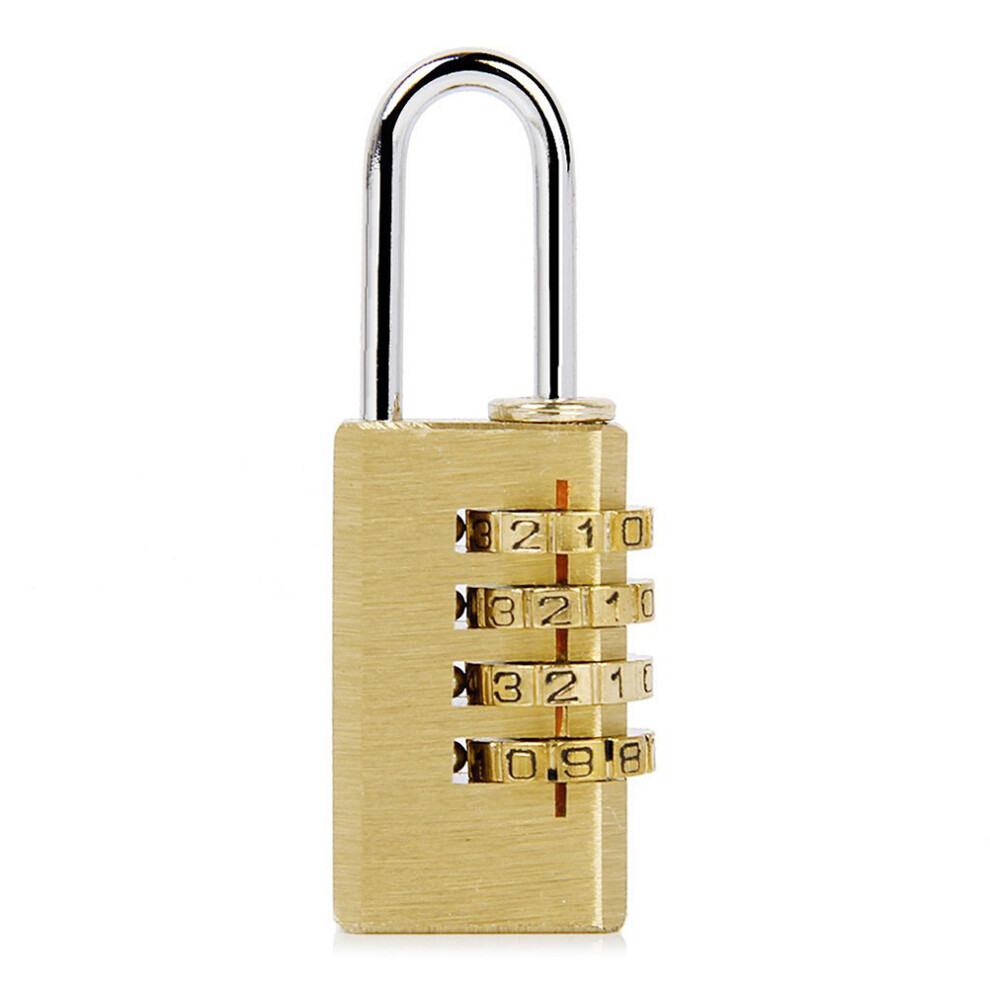 Resettable Padlock Coded Lock For Luggage Toolboxes Lockers 3162103992570