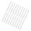 20Pcs Easy Install White PP Vertical Blind Dual Hole Replacement Tabs 11
