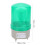 Grüner LED Stroboblitzleuchte, 24VDC, 5W, Flacher Kopf, 170x90mm 7