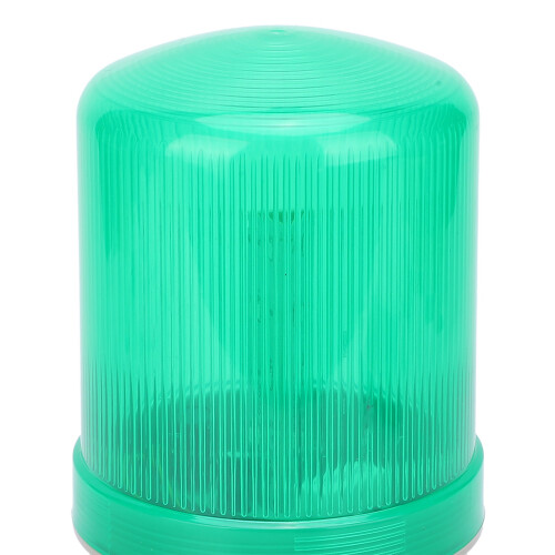 Grüner LED Stroboblitzleuchte, 24VDC, 5W, Flacher Kopf, 170x90mm 2