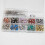 400 Pcs Punch Tool Grommets Punching Tools Recessed Colorful 9