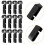 20pcs Hardhat Clip Plastic Black Durable For Daily Use 5