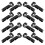20pcs Hardhat Clip Plastic Black Durable For Daily Use 9
