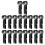 20pcs Hardhat Clip Plastic Black Durable For Daily Use 4