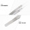 2 Pcs Stainless Steel Tweezers For Electronics Ceramic Precision 10