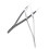 2 Pcs Stainless Steel Tweezers For Electronics Ceramic Precision 8