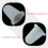 Masteelf 6 Pcs Protective Cap For Piping Tips 4.50x2.80x2.80cm White 7