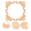4 Pcs Blue Stainless Wood Carving Decorative Accessories 3
