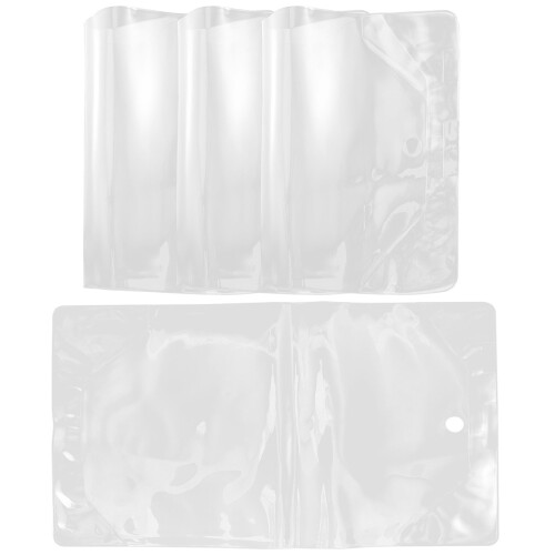Raindrops Clear Book Protector Plastic 4pcs