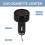 2 -In-1 Car Lighter Plug Gauge Temperature And Voltage Meter 4