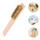 Ski Wax Brush Light Yellow Skiers 1pack 4