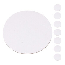 Adults Diy Drawing Board 8pcs Round Canvas Panels For Painting