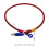 1pcs 1.50x1.50cm Red Brake Hose For Brake Line Hose Guidektm 2