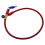 1pcs 1.50x1.50cm Red Brake Hose For Brake Line Hose Guidektm 9