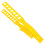 Raindrops 2pcs Yellow Sticks For Painting Projects Pp Even Mixing Tool 1