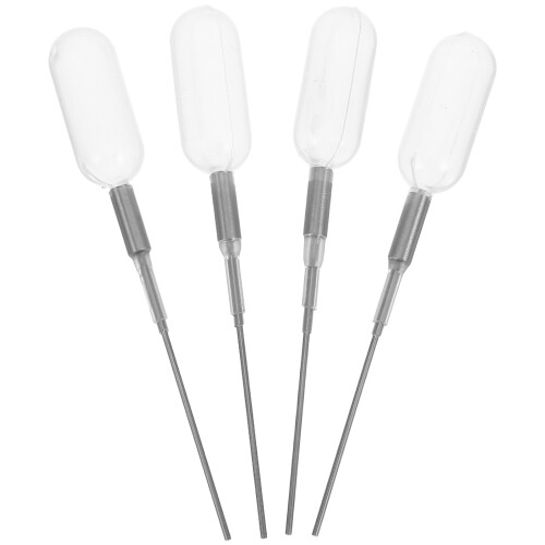 Raindrops  4 Pcs Dispensing Oil Essential Oils Dropper Straw