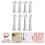 8Pcs White Plastic Cake Support Rods for Tiered Wedding Cake Stand 6