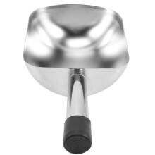 Metal Scoops Food Scoop Silver Fries Scoop Kitchen Use 1pack