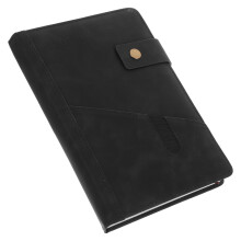 1Carnet D'organisation Noir PU Pour Suivi Et