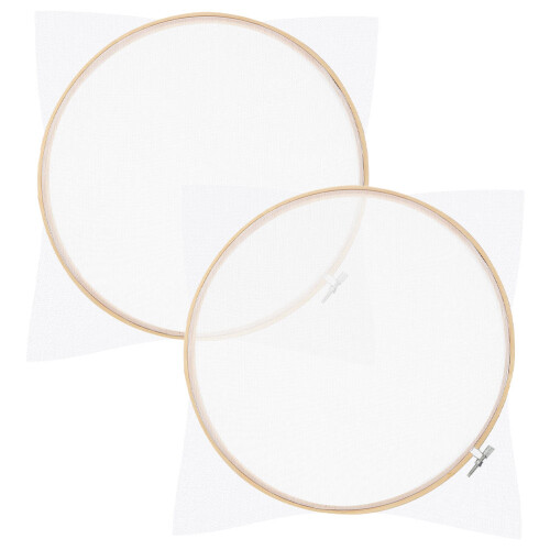 Paper Making Mold Frame Wood Khaki 2pcs 10in 2