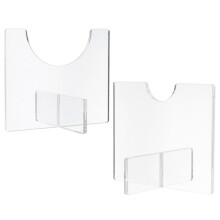 Baseball Bat Storage Stand Transparent 2pcs