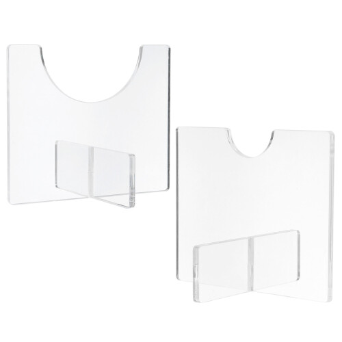 Baseball Bat Storage Stand Transparent 2pcs