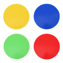 Zehuanyu 4 Pcs Classroom Floor Dots Marking Signs Landmark Mat Child