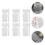Grid Sheet For Bag Handmade Projects 6pcs 16.1x8.8x0.04in 4