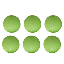 6pcs Luminous Night Balls Light Green For Night Sports And