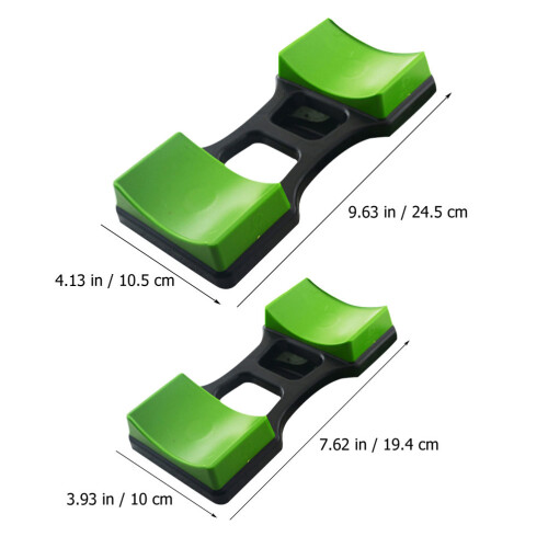 Small Dumbbell Rack Vertical Dumbbell Rack Green 2pcs 1
