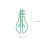 30 Pcs Cute Colorful Paper Clips Creative Bookmark Light Bulb Shape 7