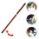 Wood Flute Instrument Light Brown 1 Set 4