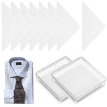 60pcs Formal Wear Collar Stays Pvc Self Adhesive For Dating