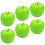 6pcs Artificial Foam Apples Simulated Fruit Models Decor 7