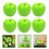 6pcs Artificial Foam Apples Simulated Fruit Models Decor 9