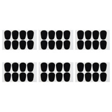60 Pcs Saxophone Tooth Pad Mouthpiece Cushion Pads Clarinet Patches