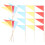 30pcs Versatile Ground Marker Flags For Traffic Warning And 1