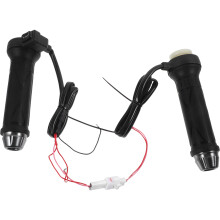 2St Motorfiets Verwarmde Handvatten Comfortabel En Praktisch Zwart