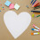 Heart-Shaped Picture Frame 30.00x30.00x2.00cm White 6