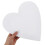 Heart-Shaped Picture Frame 30.00x30.00x2.00cm White 4