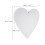 Heart-Shaped Picture Frame 30.00x30.00x2.00cm White 2